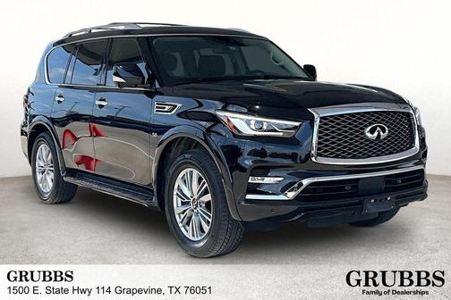 Mineral Black 2020 INFINITI QX80 Luxe