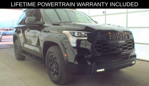 Midnight Black Metallic 2025 Toyota Sequoia TRD Pro