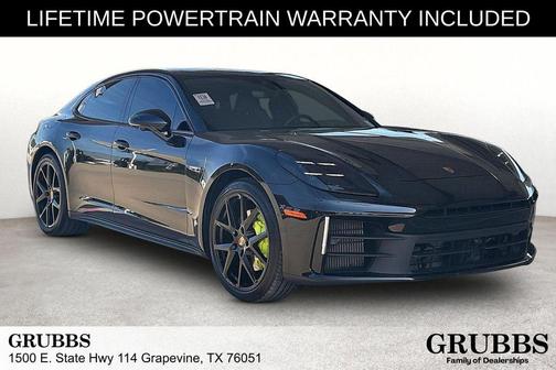 Jet Black Metallic 2025 Porsche Panamera 4