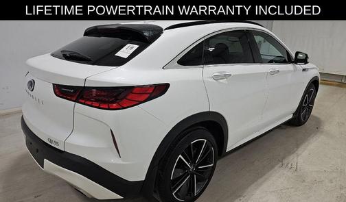 Radiant White 2023 INFINITI QX55 ESSENTIAL