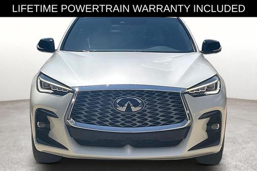 Radiant White 2023 INFINITI QX55 ESSENTIAL
