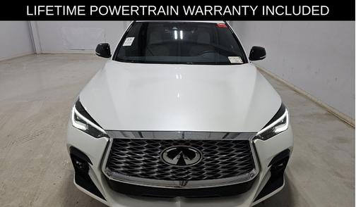 Radiant White 2023 INFINITI QX55 ESSENTIAL