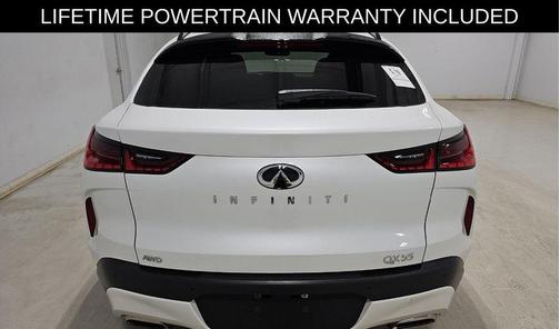Radiant White 2023 INFINITI QX55 ESSENTIAL