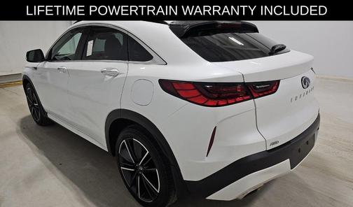 Radiant White 2023 INFINITI QX55 ESSENTIAL