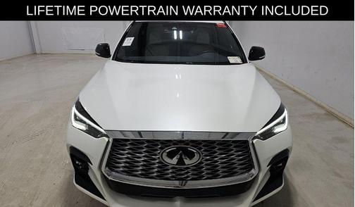 Radiant White 2023 INFINITI QX55 ESSENTIAL