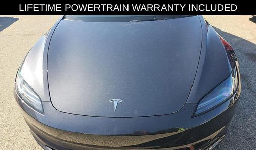 Stealth Gray 2025 Tesla Model 3 Long Range