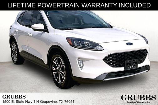 White Metallic 2020 Ford Escape SEL