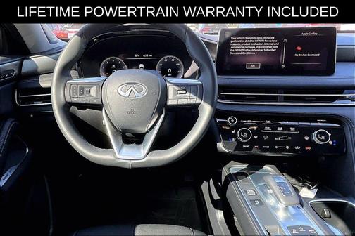 Majestic White 2025 INFINITI QX60 Luxe