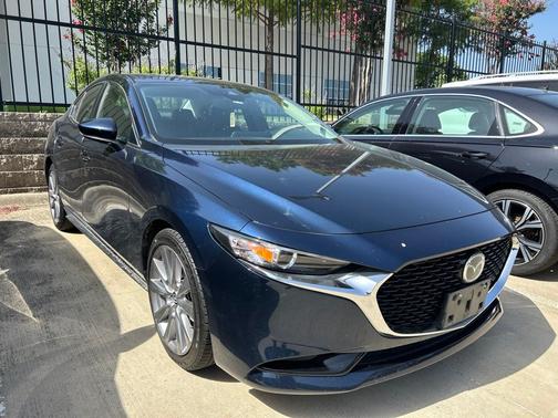 Crystal Blue 2022 Mazda Mazda3 Preferred