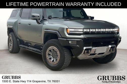 Green 2024 GMC HUMMER EV SUV 3X