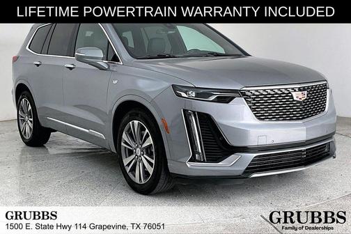 Silver Metallic 2025 Cadillac XT6 Premium Luxury FWD