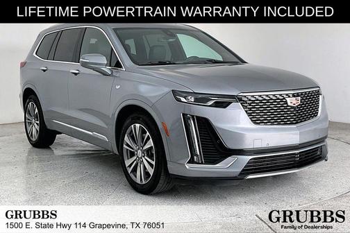 Silver Metallic 2025 Cadillac XT6 Premium Luxury FWD