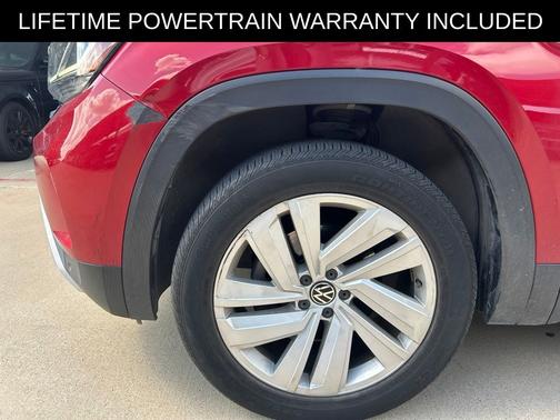 Aurora Red Metallic 2021 Volkswagen Atlas SEL
