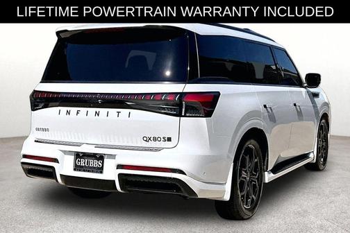 Radiant White 2026 INFINITI QX80 SPORT