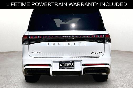 Radiant White 2026 INFINITI QX80 SPORT