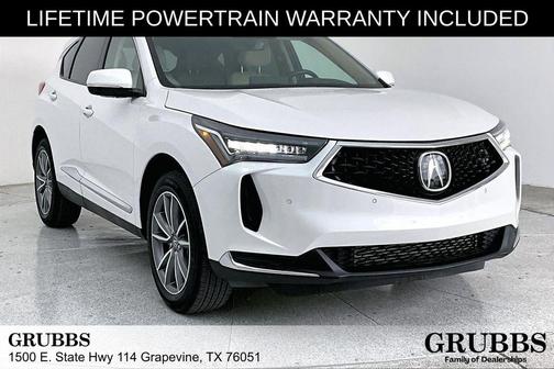 Platinum White Pearl 2023 Acura RDX Technology Package