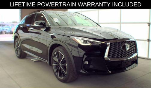 Black Obsidian 2023 INFINITI QX55 LUXE