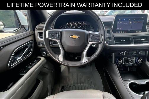 Summit White 2021 Chevrolet Tahoe LT