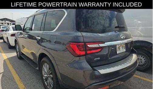Anthracite Gray 2024 INFINITI QX80 Luxe