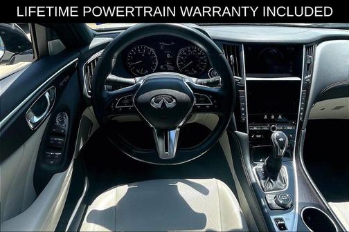 Majestic White 2022 INFINITI Q50 SENSORY