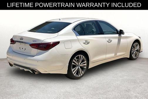 Majestic White 2022 INFINITI Q50 SENSORY