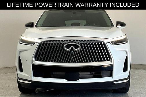 Radiant White 2026 INFINITI QX60 Luxe