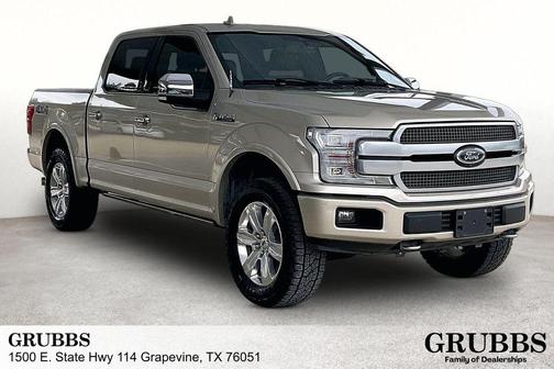 White Gold 2018 Ford F-150 Platinum