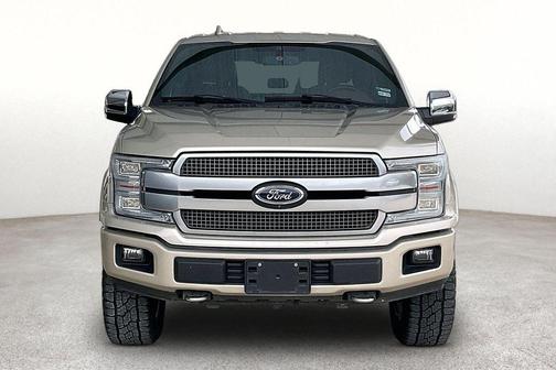 White Gold 2018 Ford F-150 Platinum