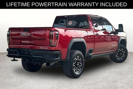 Volcanic Red 2024 GMC Sierra 2500 AT4X