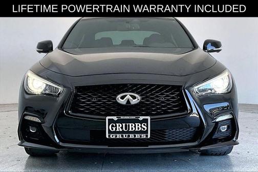 Midnight Black 2023 INFINITI Q50 Red Sport 400