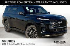 Mineral Black 2026 INFINITI QX80 AUTOGRAPH
