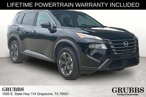 Black 2024 Nissan Rogue SV