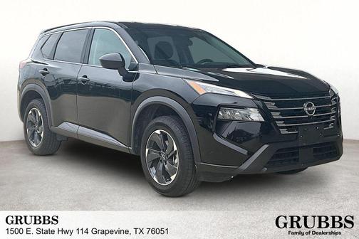 Black 2024 Nissan Rogue SV