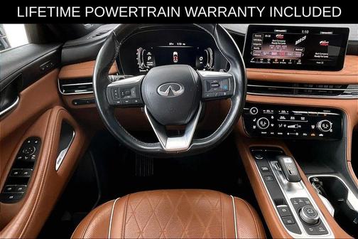 Warm Titanium 2023 INFINITI QX60 AUTOGRAPH