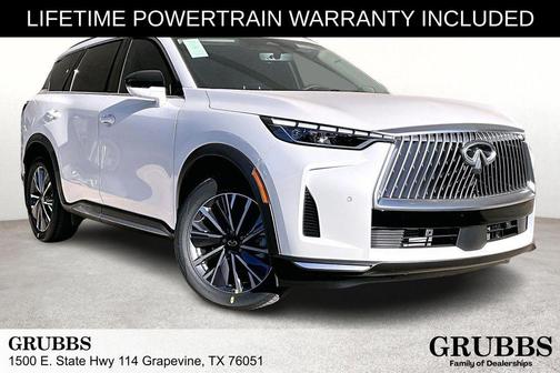 Radiant White 2026 INFINITI QX60 Luxe