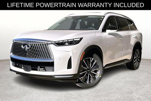 Radiant White 2026 INFINITI QX60 Luxe