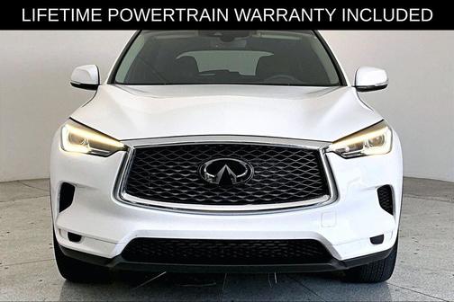 Cloud White 2025 INFINITI QX50 Luxe