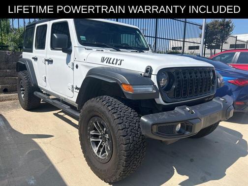 Bright White Clearcoat 2024 Jeep Wrangler Sport