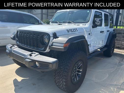 Bright White Clearcoat 2024 Jeep Wrangler Sport