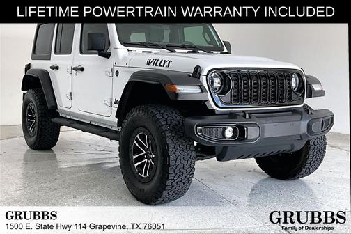 Bright White Clearcoat 2024 Jeep Wrangler Sport