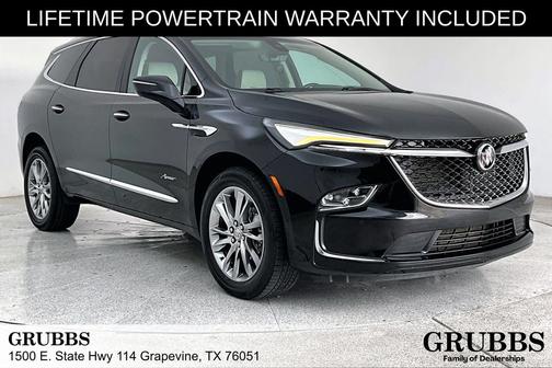 Ebony Twilight Metallic 2023 Buick Enclave Avenir