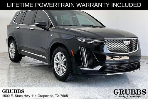 Stellar Black Metallic 2024 Cadillac XT6 Luxury FWD