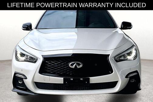 Majestic White 2023 INFINITI Q50 SENSORY