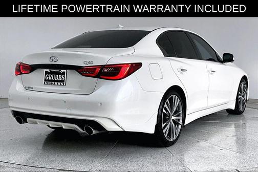 Majestic White 2023 INFINITI Q50 SENSORY