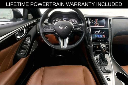 Majestic White 2023 INFINITI Q50 SENSORY