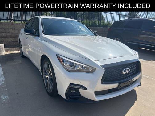 Majestic White 2023 INFINITI Q50 SENSORY