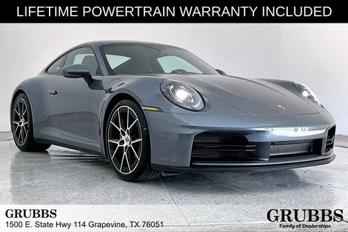 Vanadium Grey Metallic 2025 Porsche 911 Carrera T