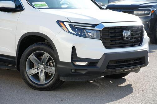 Platinum White Pearl 2023 Honda Ridgeline RTL-E