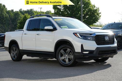 Platinum White Pearl 2023 Honda Ridgeline RTL-E