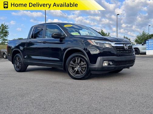Crystal Black Pearl 2019 Honda Ridgeline RTL